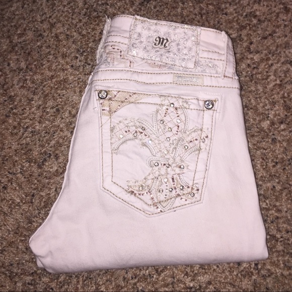 Miss Me Denim - Miss Me White Ankle Skinny Jeans!